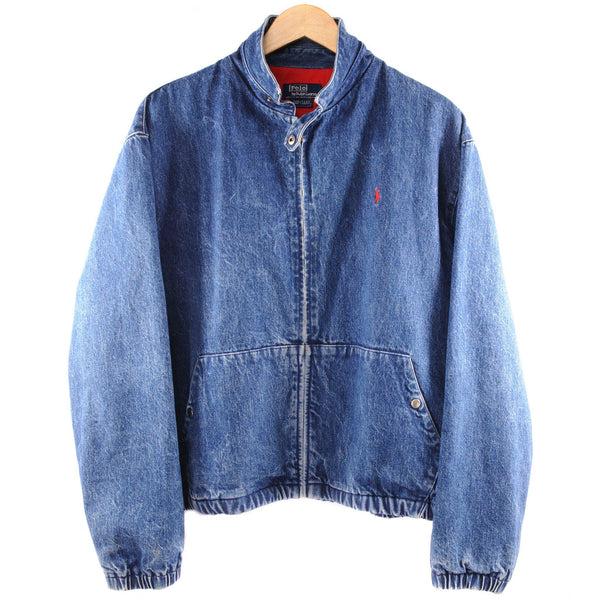 Vintage Polo Ralph Lauren Denim Jacket Size Large.