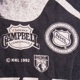 Vintage NHL Los Angeles Kings Tee Shirt 1992 Size XLarge with single stitch sleeves.