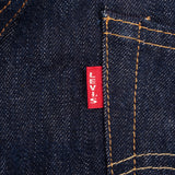 Beautiful Indigo LVC Levis Big E 501XX Jeans With Single Stitch, Hidden Rivet and Selvedge Made in USA with Dark Blue Wash. 2000s

Size 32X34 (same actual Size)

Back Button: #4420