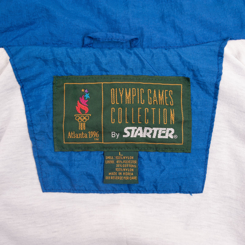 Vintage Atlanta Olympic Games 1996 Team Usa Starter Windbreaker Jacket Size Large