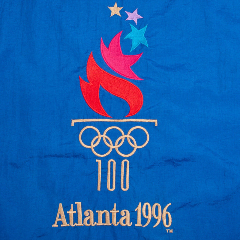 Vintage Atlanta Olympic Games 1996 Team Usa Starter Windbreaker Jacket Size Large