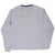 Vintage Nautica Embroidered Grey Long Sleeve Tee Shirt 2000S Size Large