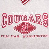 Vintage Ncaa Washington State Cougars Football Embroidered Sweatshirt 1990S Size XL