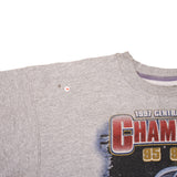 VINTAGE MLB CLEVELAND INDIANS CENTRAL DIVISION CHAMPIONS 1997 SWEATSHIRT LARGE