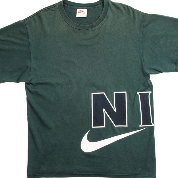 CAMISETA VINTAGE NIKE DE FINALES DE LA DÉCADA DE 1980 A PRINCIPIOS DE LA DÉCADA DE 1990, TALLA MEDIANA, FABRICADA EN EE. UU.