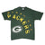 Vintage NFL Green Bay Packers 1993 All Over Print Tee Shirt Size Large Made In USA With Single Stitch Sleeves