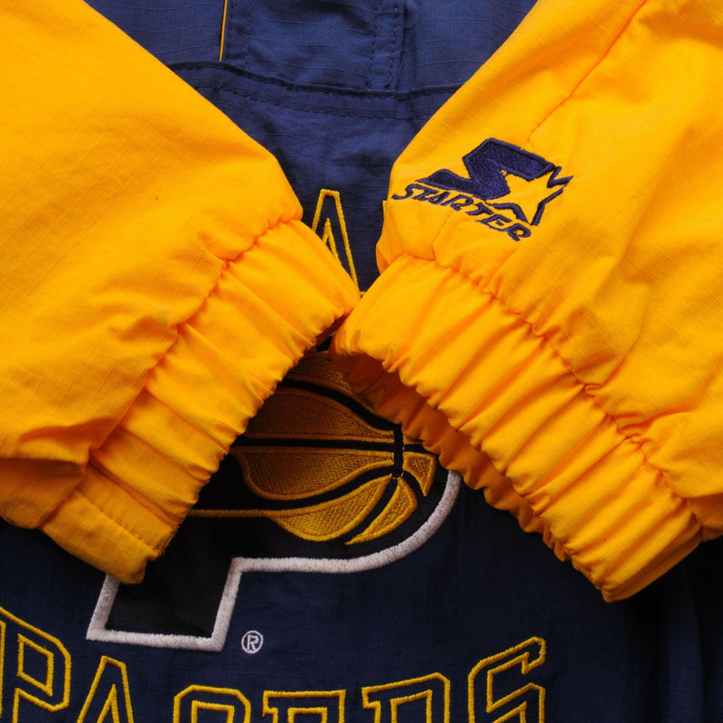 Vintage NBA Starter Indiana Pacers 1990S Jacket Windbreaker Size XLarge Made In Korea