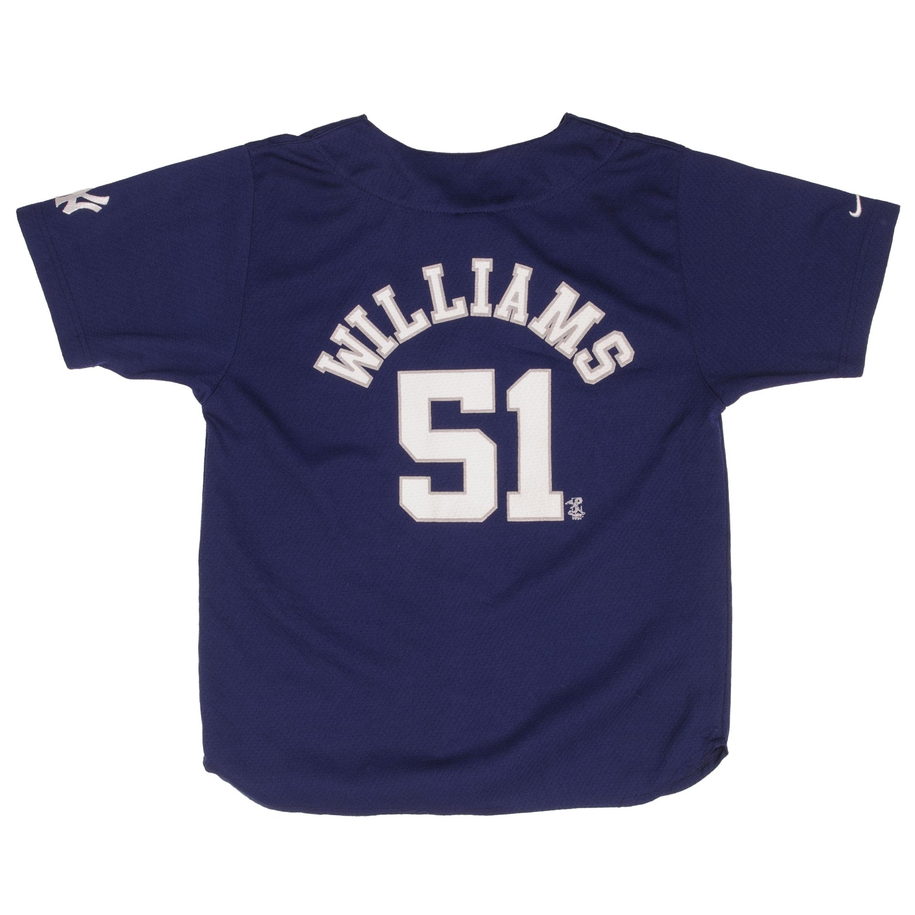 VINTAGE MLB NEW YORK YANKEES BERNIE WILLIAMS 2000S JERSEY SIZE