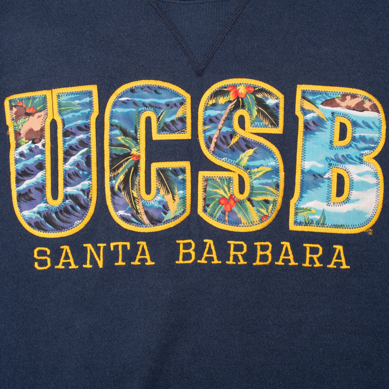 Vintage Ucsb Santa Barbara Sweatshirt 1990S Size Large Made In Usa