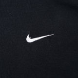 Vintage Nike Classic Swoosh Black Sweatshirt 1990S Size XL