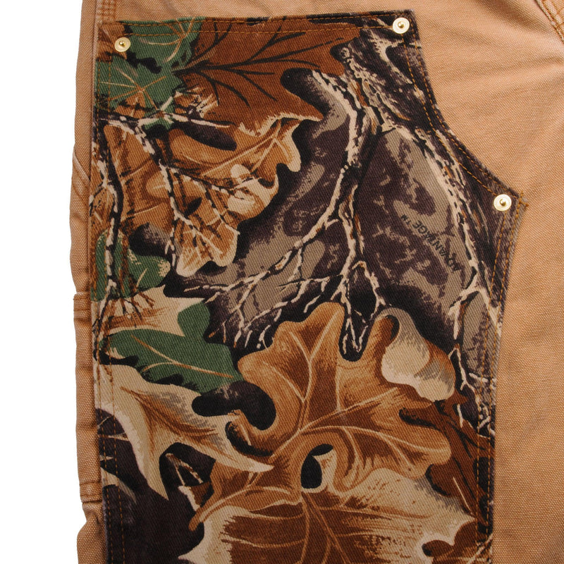 Beautiful Custom Dickies Carpenter double knee Camo Pants Size on Tag 34X32 Fits like a 34X30