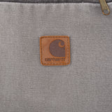 Vintage Carhartt Detroit Style Blanket Lined Washed Grey Jacket 1990S J97DES Size Large Made In Usa