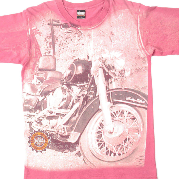 CAMISETA VINTAGE HARLEY DAVIDSON TALLA MEDIANA FABRICADA EN EE. UU.