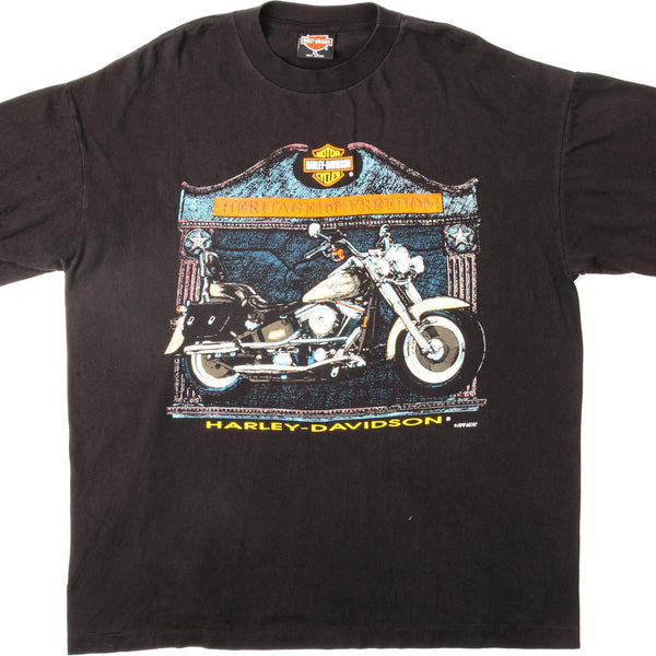 CAMISETA VINTAGE HARLEY DAVIDSON 1994 TALLA XL FABRICADA EN EE. UU.