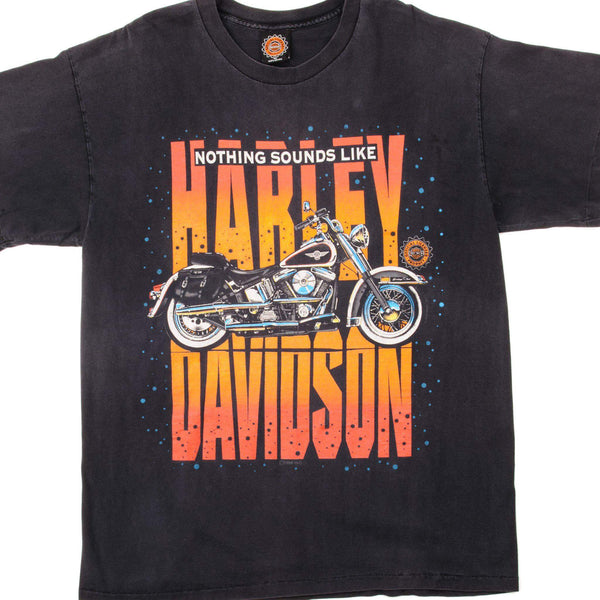 CAMISETA VINTAGE HARLEY DAVIDSON 1996 TALLA GRANDE FABRICADA EN EE. UU.