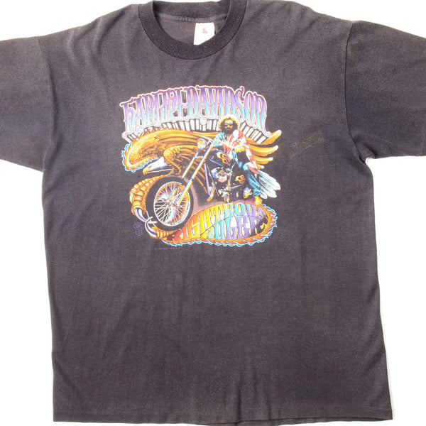 CAMISETA VINTAGE HARLEY DAVIDSON TALLA XL FABRICADA EN EE. UU.