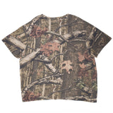 Vintage Hunting Mossy Oak Break Up Infinity Camo Pocket Tee Shirt Size 2XL