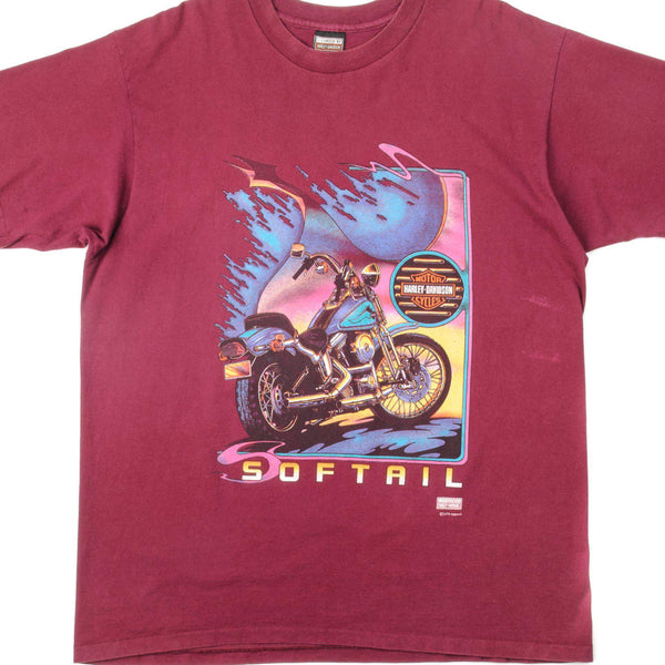 CAMISETA VINTAGE HARLEY DAVIDSON 1996 TALLA XL FABRICADA EN EE. UU.