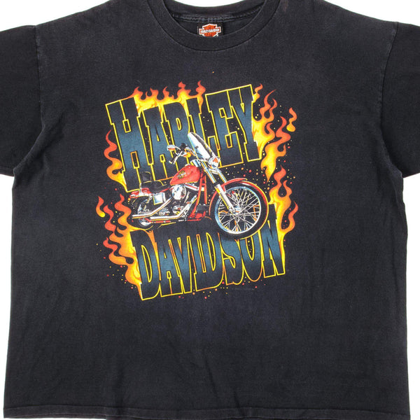 CAMISETA VINTAGE HARLEY DAVIDSON 1992 TALLA XL FABRICADA EN EE. UU.