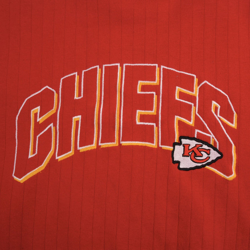 Vintage NFL Kansas City Chiefs Embroidered Taylor Swift Sweatshirt Size XL 1990S