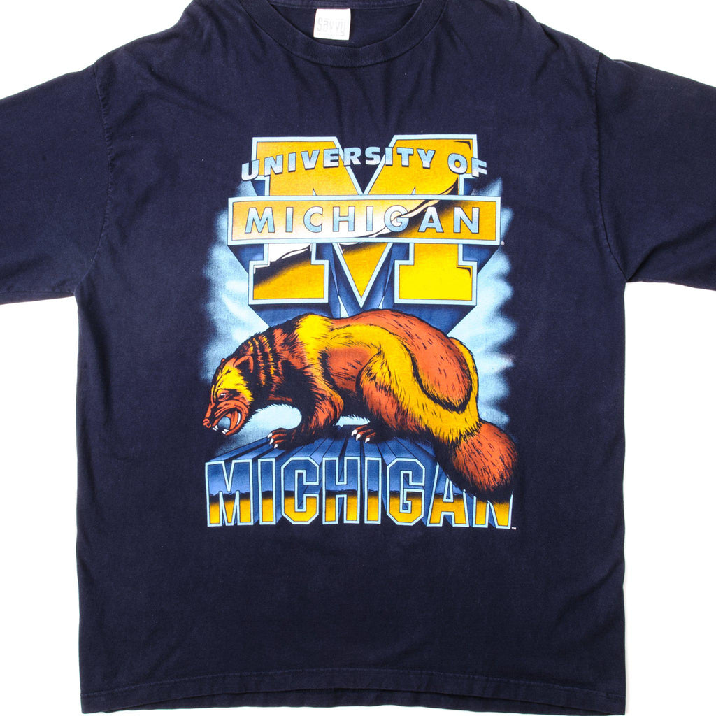 VINTAGE UNIVERSITY OF MICHIGAN TEE SHIRT SIZE 2XL