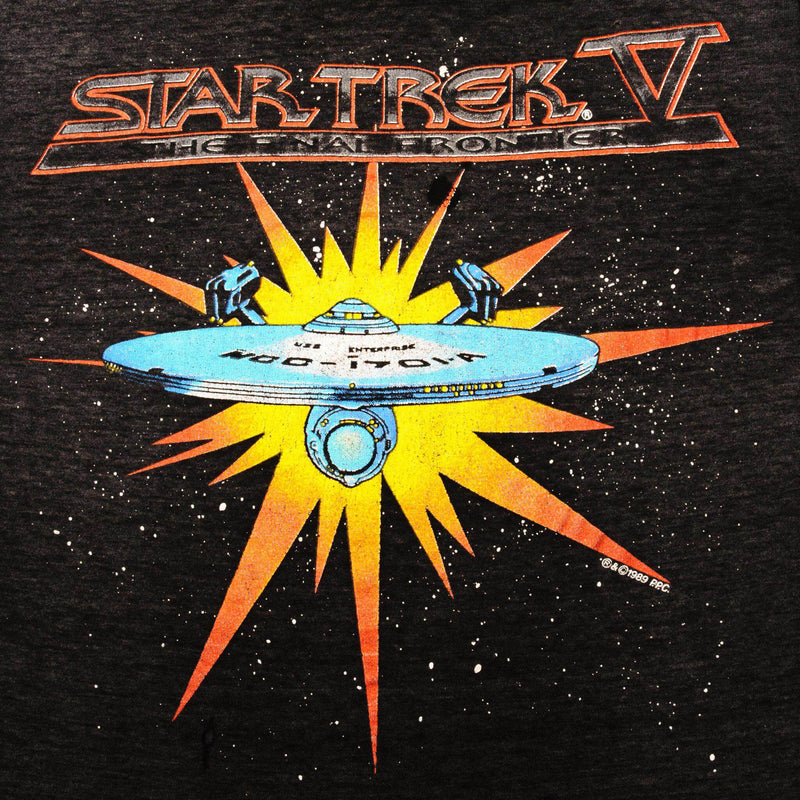 VINTAGE STAR TREK TEE SHIRT 1989 SIZE SMALL MADE IN USA