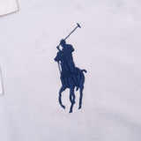 Vintage Ralph Lauren Mercer Rl Team Polo White Shirt 2009 Size XL