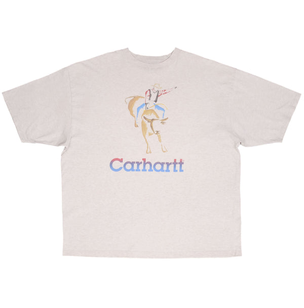 Vintage Carhartt Rodeo Tee Shirt 1990S Size XL