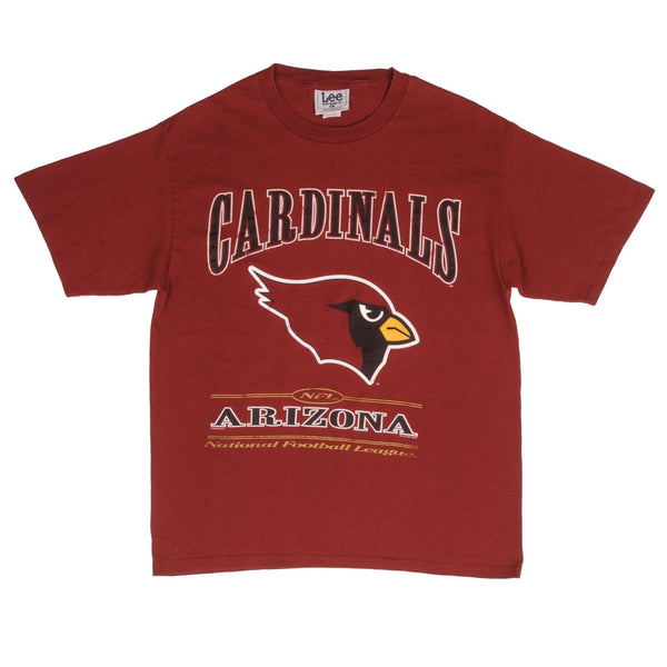 Vintage NFL Arizona Cardinals 1997 Red Tee Shirt Size Large