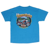 Vintage Harley Davidson Ride In Paradise Honolulu Hawaii 2008 Tee Shirt Size Large