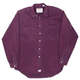 Vintage Levis Pocket Purple Red Tab Denim Shirt 1990S Size Large