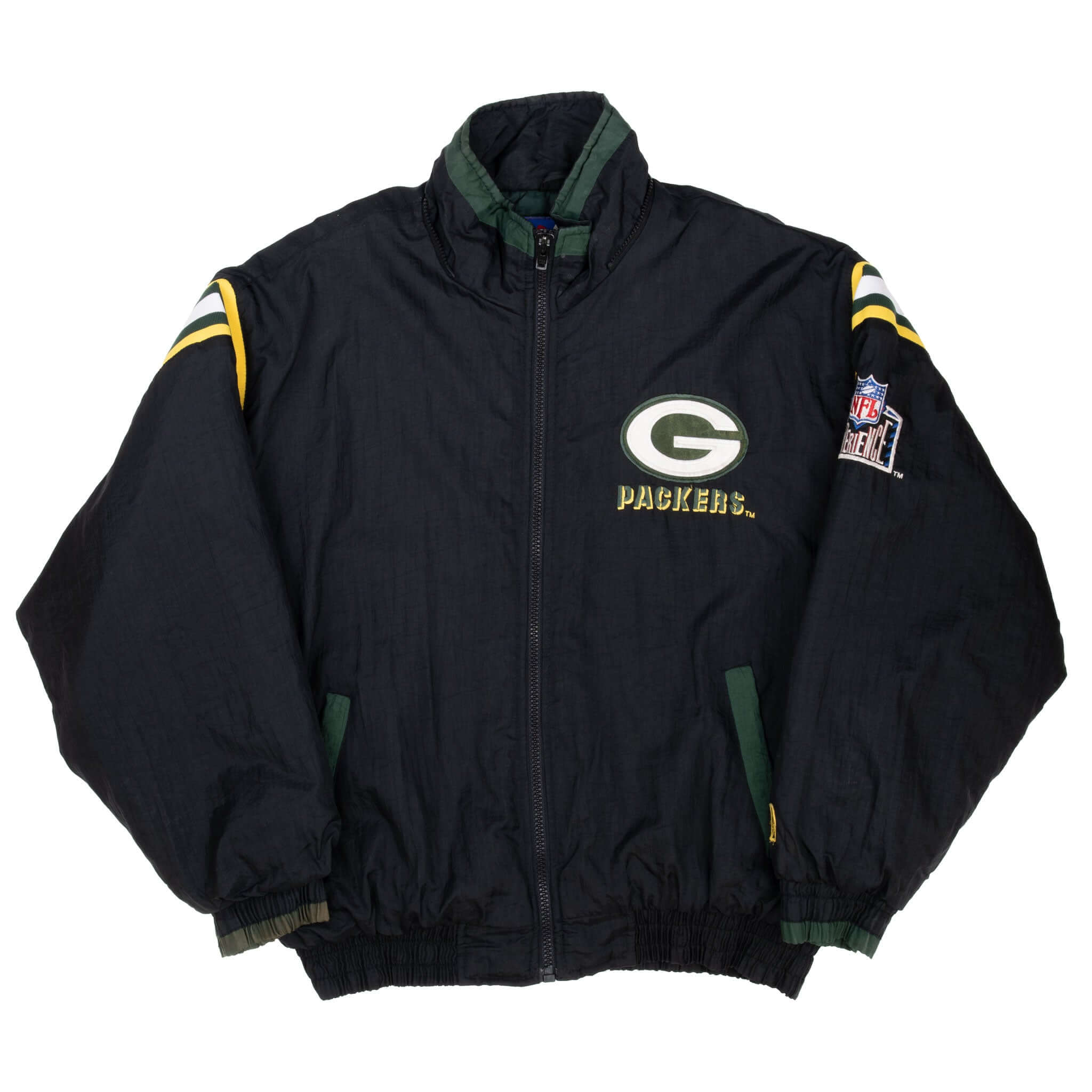 Offical NFL Green Bay Puffer Jacket outlet RARE