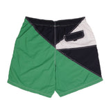 Vintage Nautica Blue Green Swimming Shorts Trunk Size Large