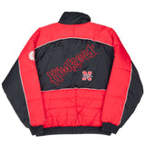 Vintage Ncaa Nebraska Huskers 1990S Heavy Windbreaker Jacket Size 2XL