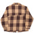 Vintage Woolrich Brown Plaid Mackinaw Cruiser Jacket 1970S Size XL