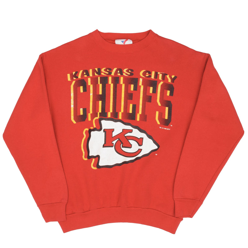 Vintage Nfl Kansas City Chiefs 1992 Sweatshirt Medium Made In USA