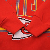 SUDADERA VINTAGE NFL KANSAS CITY CHIEFS PEQUEÑA 1992 FABRICADA EN EE. UU.