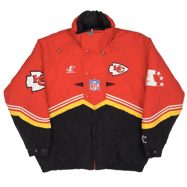 Vintage NFL Kansas City Chiefs Proline Heavy Jacket 1990S Size XL