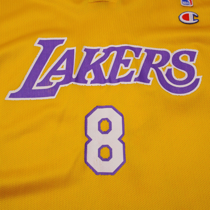 Vintage Champion Nba Los Angeles Lakers Kobe Bryant Jersey 1990S Size XL