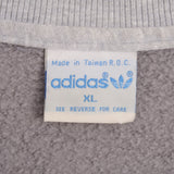 Vintage Adidas Full Zip Grey Sweatshirt Jacket 1990S Size XL