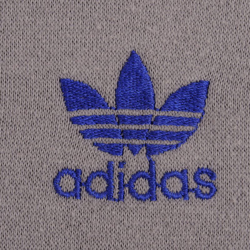 Vintage Adidas Full Zip Grey Sweatshirt Jacket 1990S Size XL