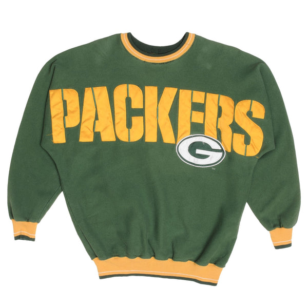 Vintage NFL Green Bay Packers Legends Athletic Sweatshirt 1990S Size Large Made In USA