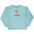 Vintage Disney Tigger Cyan Sweatshirt Size XL 1990S