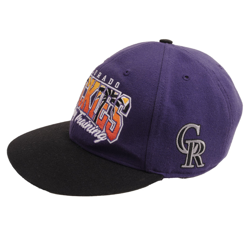 Vintage MLB Colorado Rockies 2000S Snap Back Cap