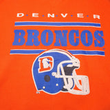 Vintage Champion NFL Denver Broncos Sweatshirt 1980S Large Made Usa