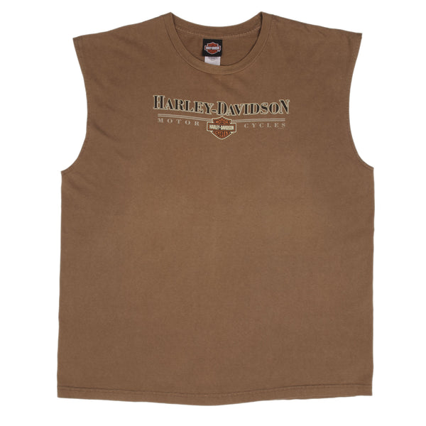 Vintage Harley Davidson Kentucky 2008 Tank Top Tee Shirt Size 3XL Made In USA