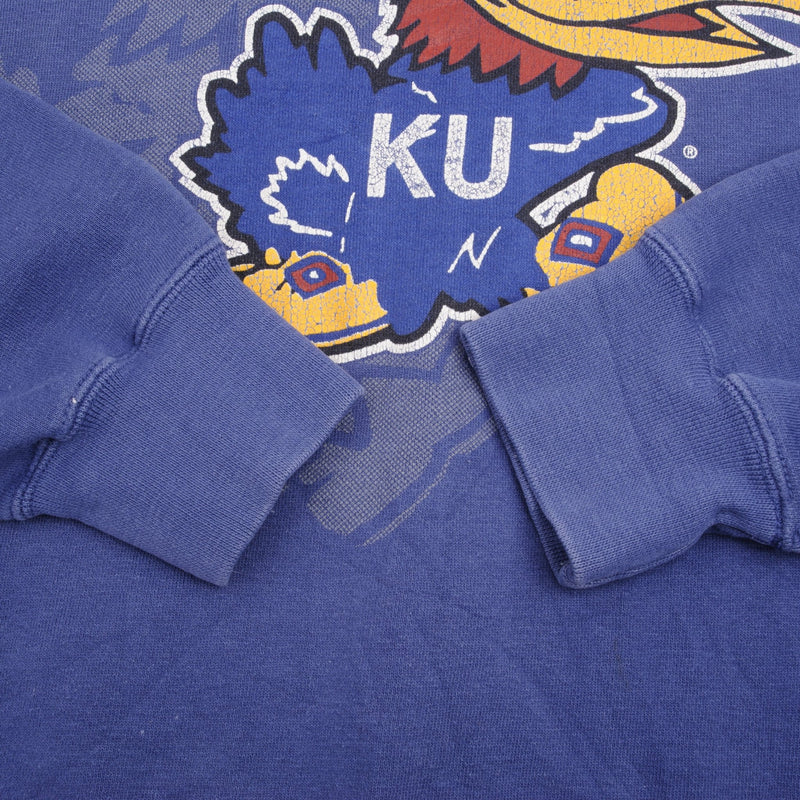 Vintage Kansas University Jayhawks Sweatshirt 1990S Size Xl