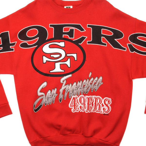 SUDADERA VINTAGE NFL SAN FRANCISCO 49ERS 1994 TALLA L/XL FABRICADA EN EE. UU.