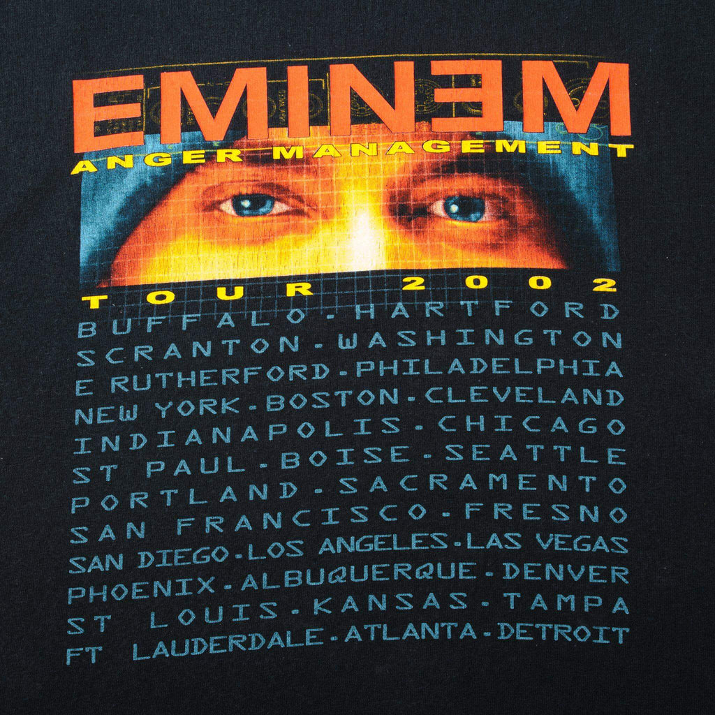 VINTAGE EMINEM ANGER MANAGEMENT TOUR TEE SHIRT 2002 SIZE MEDIUM – Vintage  rare usa