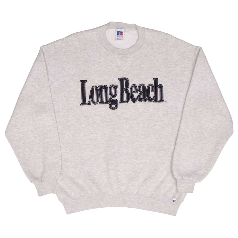 Vintage Csulb Cal State Long Beach Sweatshirt 1990S Size XL Made In USA